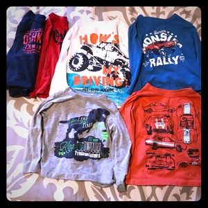 6 Oshkosh long sleeve shirts